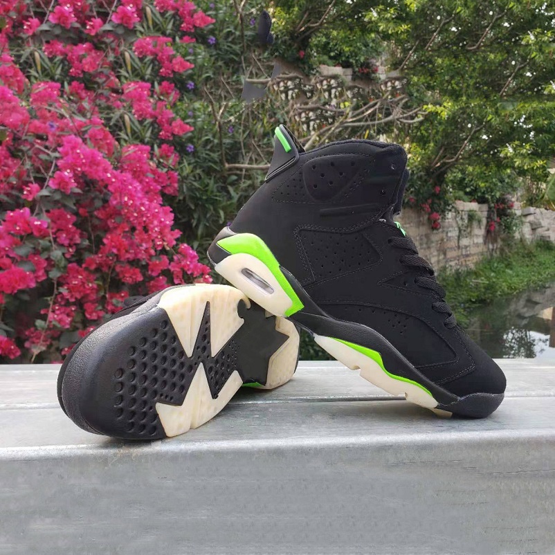 With Box 2021 released Electric Green jumpman 6 mens basketball shoes high quality Black Greens 6s men trainers sports sneakers 40-47, Color#1
With Box 2021 released Electric Green jumpman 6 mens basketball shoes high quality Black Greens 6s men trainers sports sneakers 40-47, Color#1