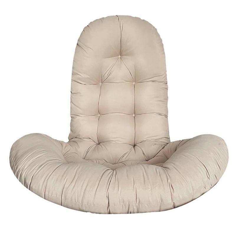 Cushion/Decorative Pillow Hammock Chair Solid Color Comfortable Soft Pad Cushion Hanging Egg Thick Swing Basket Seat Mat, Light grey
Cushion/Decorative Pillow Hammock Chair Solid Color Comfortable Soft Pad Cushion Hanging Egg Thick Swing Basket Seat Mat, Light grey