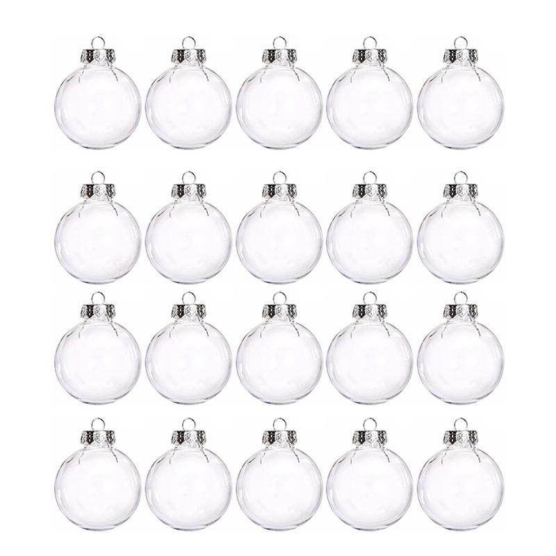 Christmas Decorations Transparent Balls Plastic Clear DIY Hanging Ball Bauble Ornaments For Home Xmas Tree
Christmas Decorations Transparent Balls Plastic Clear DIY Hanging Ball Bauble Ornaments For Home Xmas Tree