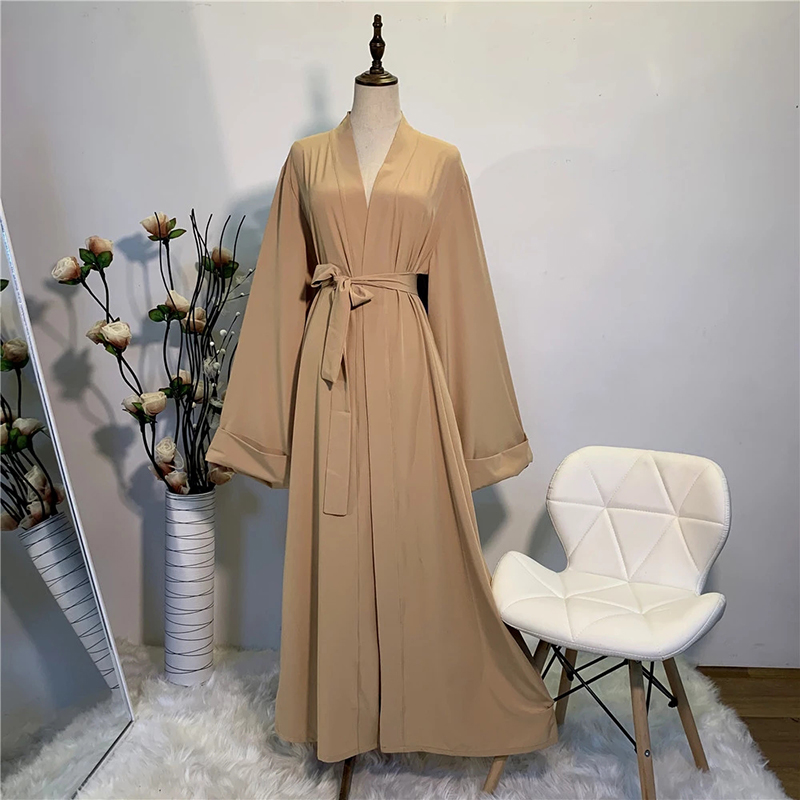solid kimono open abaya dubai kaftan muslim hijab dress abayas for women robe africaine femme caftan turkish islam clothing omanplus size cl, Red
solid kimono open abaya dubai kaftan muslim hijab dress abayas for women robe africaine femme caftan turkish islam clothing omanplus size cl, Red