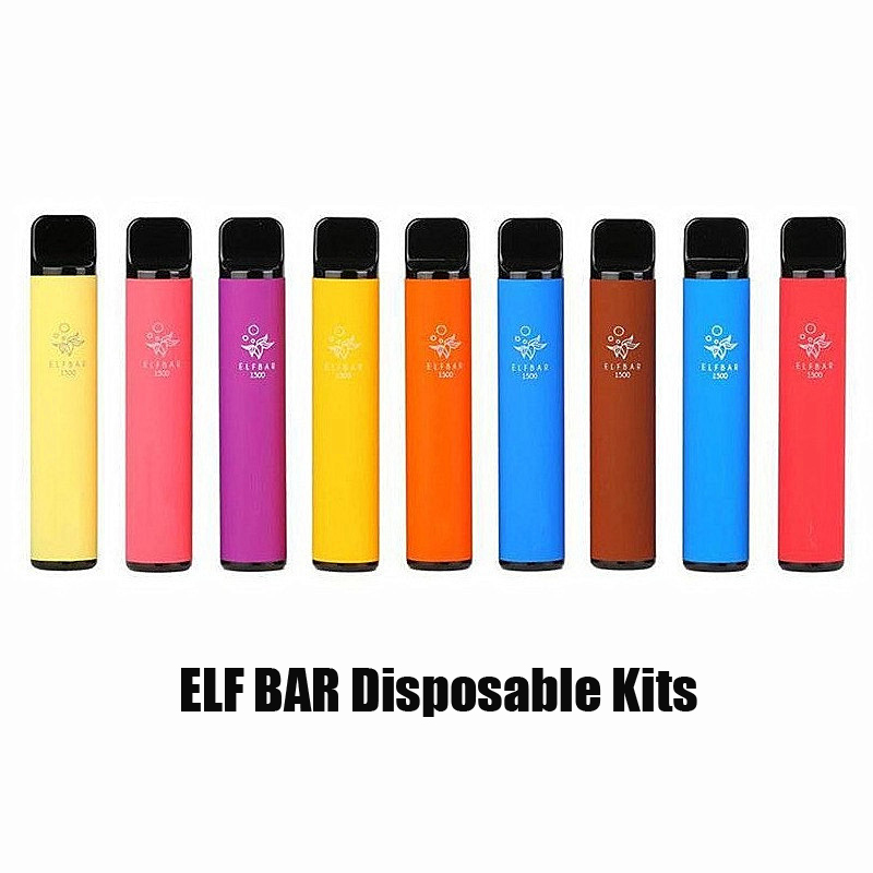 ELF Bar Disposable E-cigarettes Device Kit 1500 Puffs 850mAh battery 4.8ml Prefilled Pods Cartridges Stick Vape Pen Vs Plus XXL UPS
ELF Bar Disposable E-cigarettes Device Kit 1500 Puffs 850mAh battery 4.8ml Prefilled Pods Cartridges Stick Vape Pen Vs Plus XXL UPS