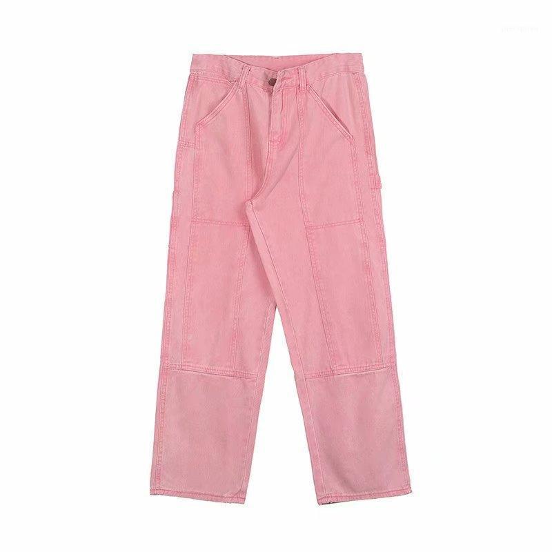Men's Jeans Street Dance Hip Hop Men Clothing Loose Right Pink Blue Fashion Casual Baggy Denim Cargo Broek
Men's Jeans Street Dance Hip Hop Men Clothing Loose Right Pink Blue Fashion Casual Baggy Denim Cargo Broek