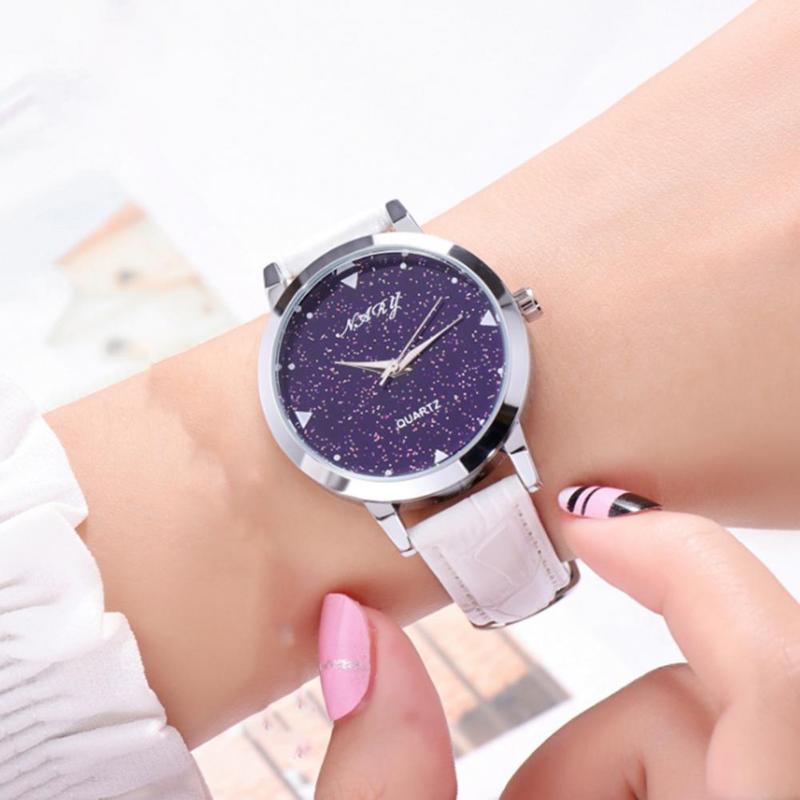 Wristwatches Starry Sky Watch Pointer Fashion Women Round Dial Quartz Wristwatch Women's Star Casual Bracelet Gift
Wristwatches Starry Sky Watch Pointer Fashion Women Round Dial Quartz Wristwatch Women's Star Casual Bracelet Gift