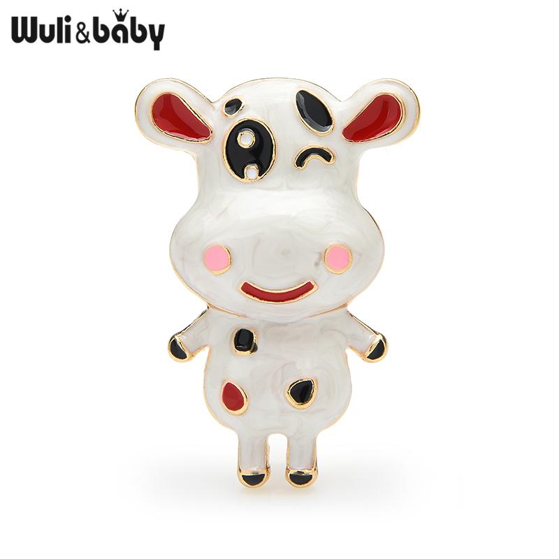 Pins, Brooches Wuli&baby Cute Enamel Cow Cattle For Women Animal Party Causal Year Brooch Pins Gifts
Pins, Brooches Wuli&baby Cute Enamel Cow Cattle For Women Animal Party Causal Year Brooch Pins Gifts