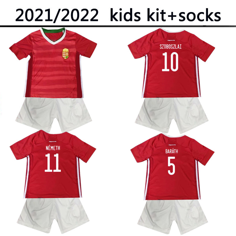 KIDS 20 21 Hungary soccer jerseys national team 21 22 home red Dominik Szoboszlai Puskás Willi Orban Tamás Kadar KIDS football shirts., Black
KIDS 20 21 Hungary soccer jerseys national team 21 22 home red Dominik Szoboszlai Puskás Willi Orban Tamás Kadar KIDS football shirts., Black