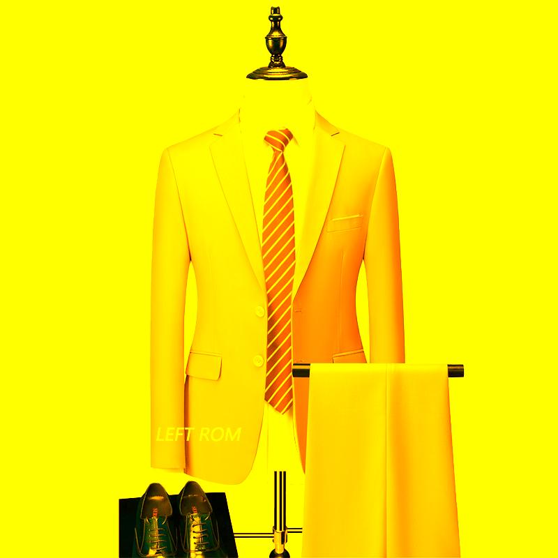 Men's Suits & Blazers 15 Colour Blazer + Pants Brand Solid Color Slim Mens Formal Business Suit 2piece Set Party Performance Stage Groom Wed, White;black
Men's Suits & Blazers 15 Colour Blazer + Pants Brand Solid Color Slim Mens Formal Business Suit 2piece Set Party Performance Stage Groom Wed, White;black