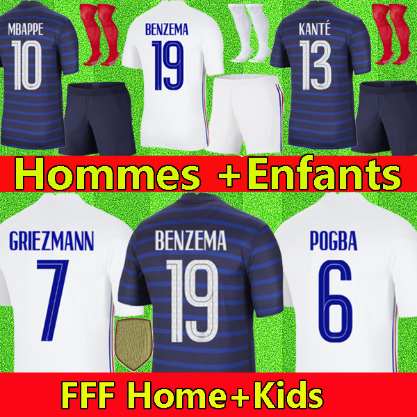 2021 BENZEMA MBAPPE GRIEZMANN soccer jersey POGBA Maillots de football shirt 20 21 maillot foot KANTE PAVARD hommes enfant Men france kids kit, Home 2022
2021 BENZEMA MBAPPE GRIEZMANN soccer jersey POGBA Maillots de football shirt 20 21 maillot foot KANTE PAVARD hommes enfant Men france kids kit, Home 2022