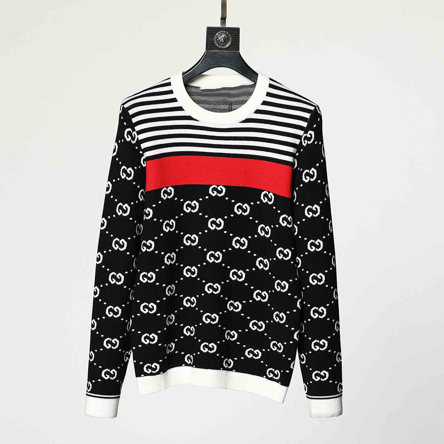 2021 Men Brand Sweater Letter Embroidery Knitwear Winter Sweatshirt Crew Neck Long Sleeve Sweater for Female Designer Hoodies, White;black
2021 Men Brand Sweater Letter Embroidery Knitwear Winter Sweatshirt Crew Neck Long Sleeve Sweater for Female Designer Hoodies, White;black