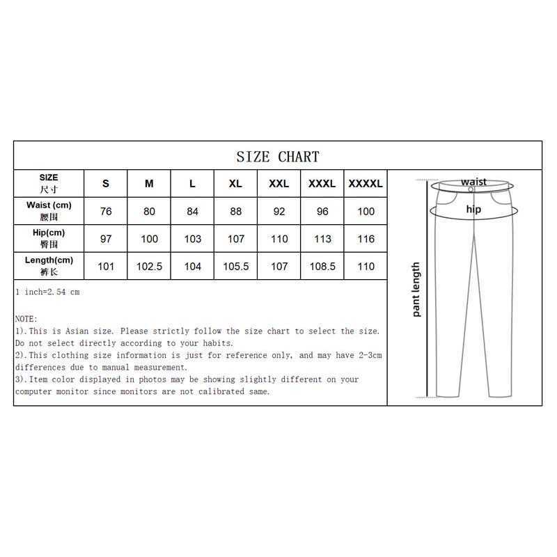 Men's Jeans New Fashion Pants Split Elastic Zipper Four Season Perforated Pencil Denim Cotton Y2303