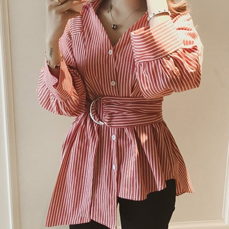 Autumn Korean Ulzzang Womens Plus Size V-Neck Tops And Blouses Ladies Casual Oversized Long Sleeve Striped Shirts Blusas Mujer, Black
Autumn Korean Ulzzang Womens Plus Size V-Neck Tops And Blouses Ladies Casual Oversized Long Sleeve Striped Shirts Blusas Mujer, Black