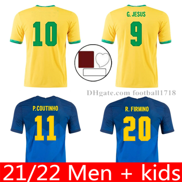2021 Camiseta de futbol PAQUETA NERES COUTINHO bRAZILS football shirt FIRMINO JESUS soccer jersey MARCELO PELE brasil 20 21 maillot de foot
2021 Camiseta de futbol PAQUETA NERES COUTINHO bRAZILS football shirt FIRMINO JESUS soccer jersey MARCELO PELE brasil 20 21 maillot de foot
