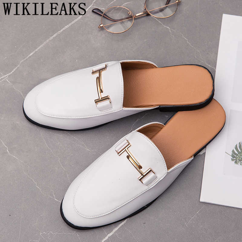 2021 Black Half Shoes For Men Leather Shoes Men Mules Casual Shoes Men Fashion Sapato Social Masculino Mocassin Homme Chaussure
2021 Black Half Shoes For Men Leather Shoes Men Mules Casual Shoes Men Fashion Sapato Social Masculino Mocassin Homme Chaussure