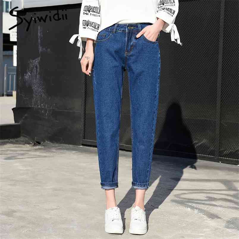 mom jeans blue womens denim pants high waist boyfriend for women Harem Pants High Street Cotton 210708, Black
mom jeans blue womens denim pants high waist boyfriend for women Harem Pants High Street Cotton 210708, Black