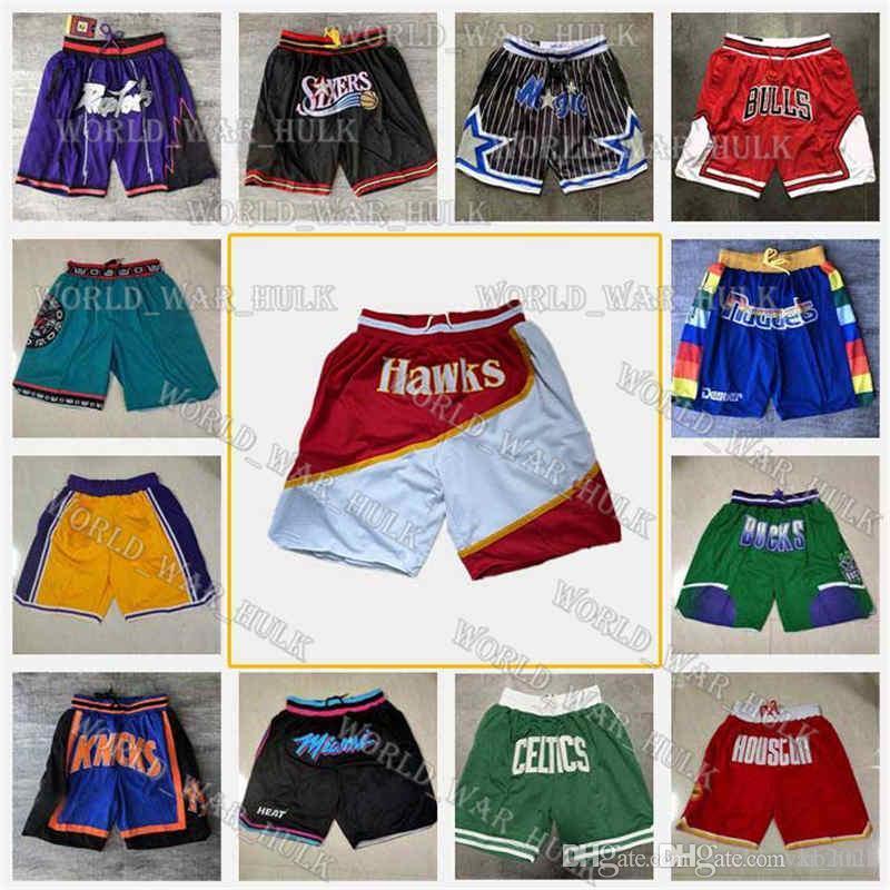 Atlanta Hawk Just DON Basketball Shorts Phoenix Suns Seattle Supersonics Memphis Grizzlies Pocket Shorts, Black 
Atlanta Hawk Just DON Basketball Shorts Phoenix Suns Seattle Supersonics Memphis Grizzlies Pocket Shorts, Black
