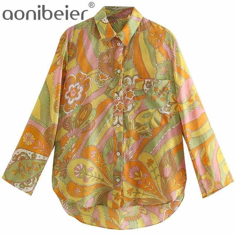 Fashion Printed Women Loose Shirts Summer Thin Style Pocket Front Curved Hem Casual Blouses Female High Low Tops 210604, 01
Fashion Printed Women Loose Shirts Summer Thin Style Pocket Front Curved Hem Casual Blouses Female High Low Tops 210604, 01