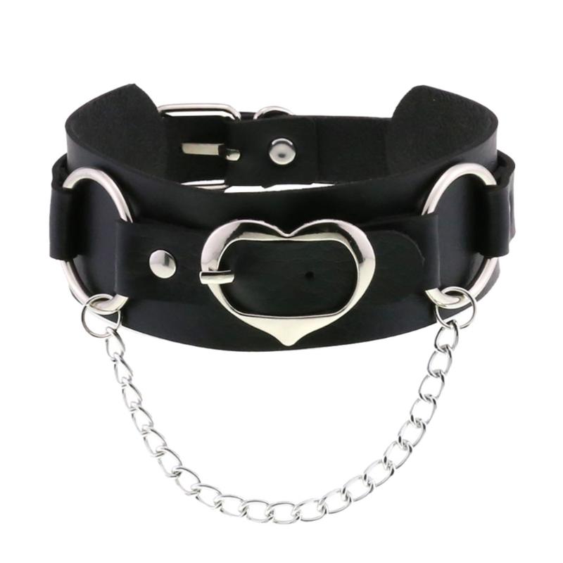 Pendant Necklaces 1pc Punk PU Leather Collar Necklace Neck Chain Fashion Jewelry (Black)
Pendant Necklaces 1pc Punk PU Leather Collar Necklace Neck Chain Fashion Jewelry (Black)