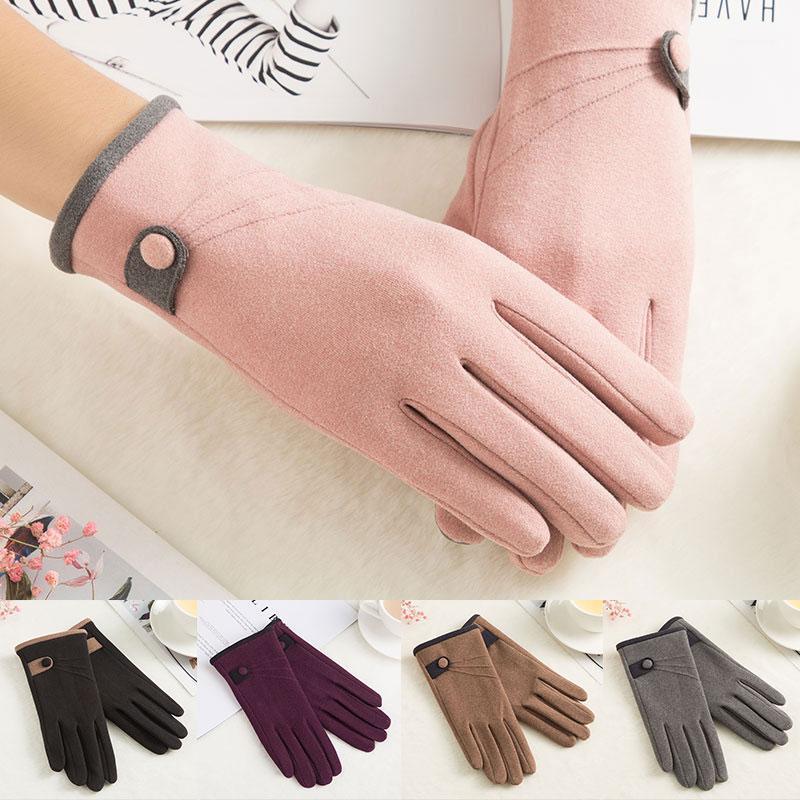 Five Fingers Gloves Touch Screen Outdoor Cycling Mittens Driving Full Finger Cashmere Plush Inside Warm Solid Color Suede Leather
Five Fingers Gloves Touch Screen Outdoor Cycling Mittens Driving Full Finger Cashmere Plush Inside Warm Solid Color Suede Leather