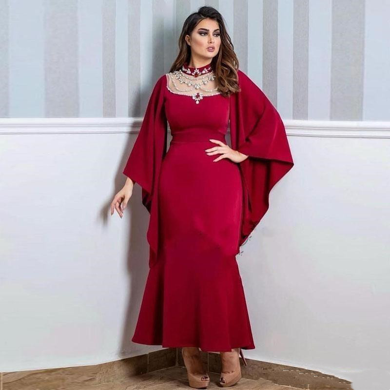 Aso Ebi Evening Dresses 2022 High Collar Beaded Long Sleeves Arabi Cocktail Party Prom Dress Zipper Back Robe De Marrige, Gold
Aso Ebi Evening Dresses 2022 High Collar Beaded Long Sleeves Arabi Cocktail Party Prom Dress Zipper Back Robe De Marrige, Gold