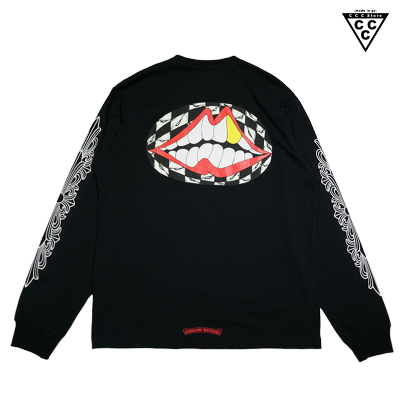 Heart Matty Boy Red Lip Mouth Graffiti Flower Arm Luminous Long Sleeve T-shirt, White;black
Heart Matty Boy Red Lip Mouth Graffiti Flower Arm Luminous Long Sleeve T-shirt, White;black