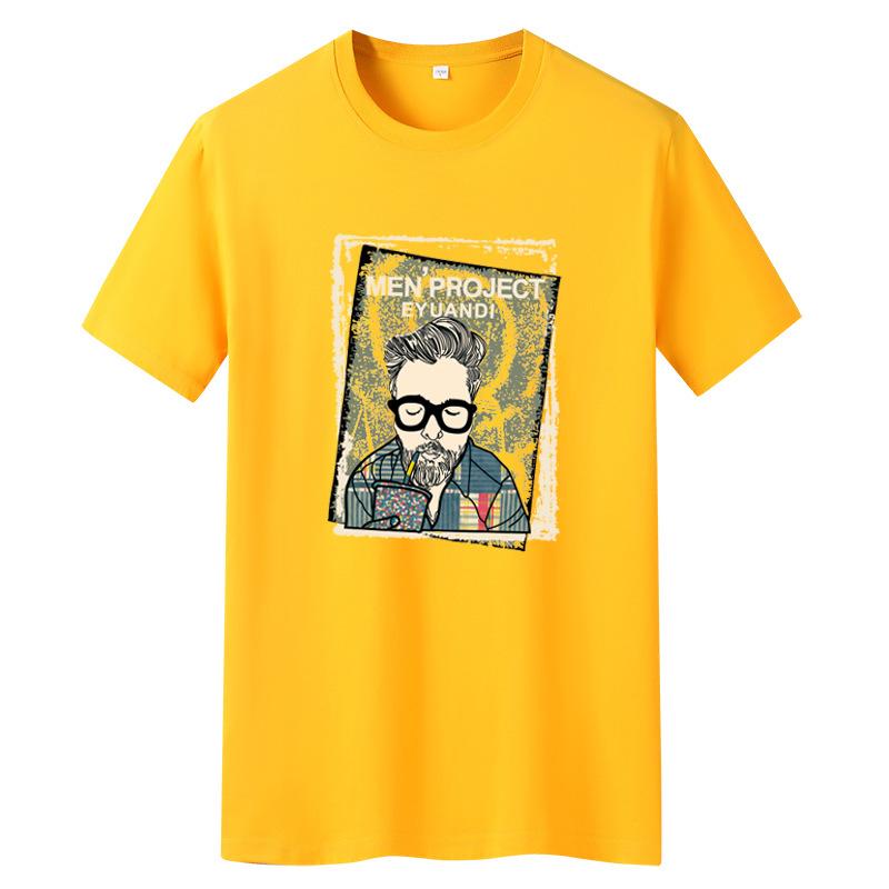 Summer Loose Trend Men's T-Shirts Print Harajuku Oversized Tees Shirt Casual O-neck Hip-hop Sports All-match Short-sleeved Tops, Beige
Summer Loose Trend Men's T-Shirts Print Harajuku Oversized Tees Shirt Casual O-neck Hip-hop Sports All-match Short-sleeved Tops, Beige
