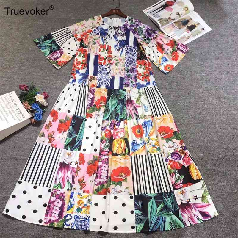 Truevoker Spring Runway Maxi Long Dresse's Elegant Multicolor Flower Print Resort Beach Dress Robe 210602, White
Truevoker Spring Runway Maxi Long Dresse's Elegant Multicolor Flower Print Resort Beach Dress Robe 210602, White