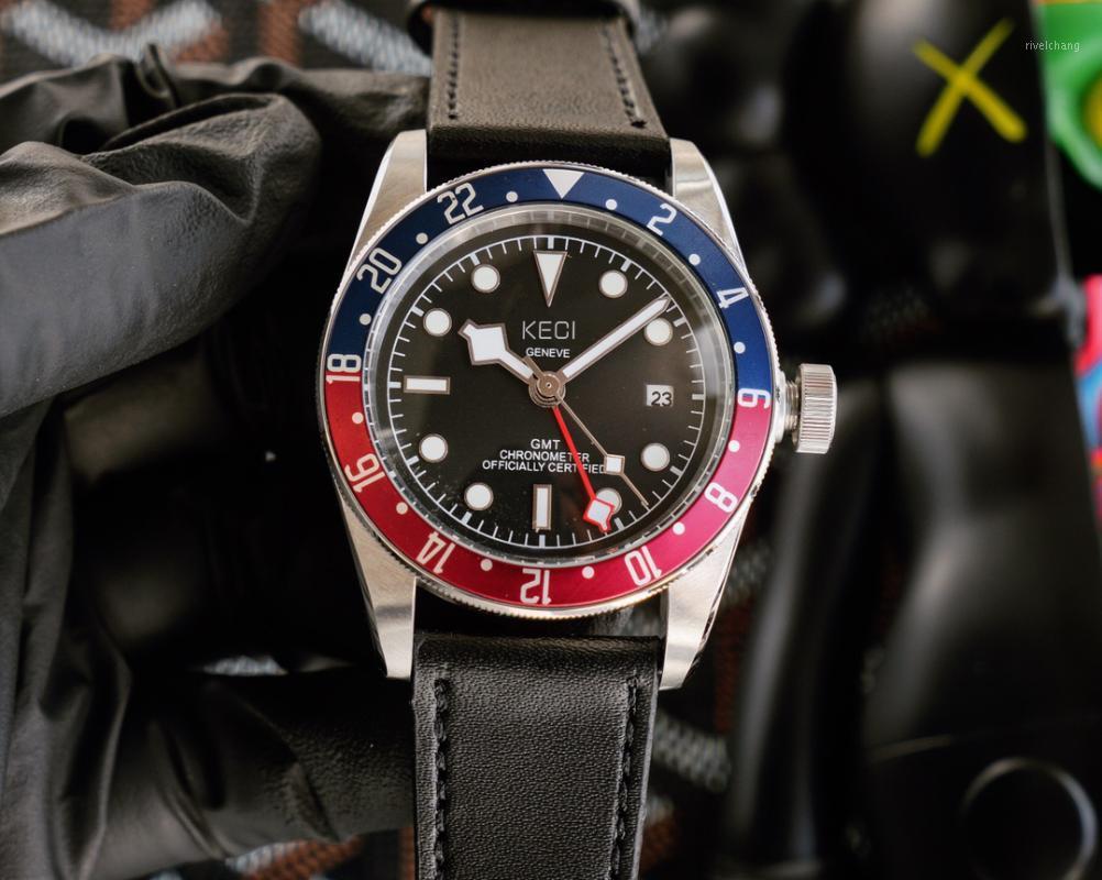Automatic Mechanical Watches Men's Watch Coated Glass Goods Men Gift GMT Features Work Clock Wristwatches, 02
Automatic Mechanical Watches Men's Watch Coated Glass Goods Men Gift GMT Features Work Clock Wristwatches, 02