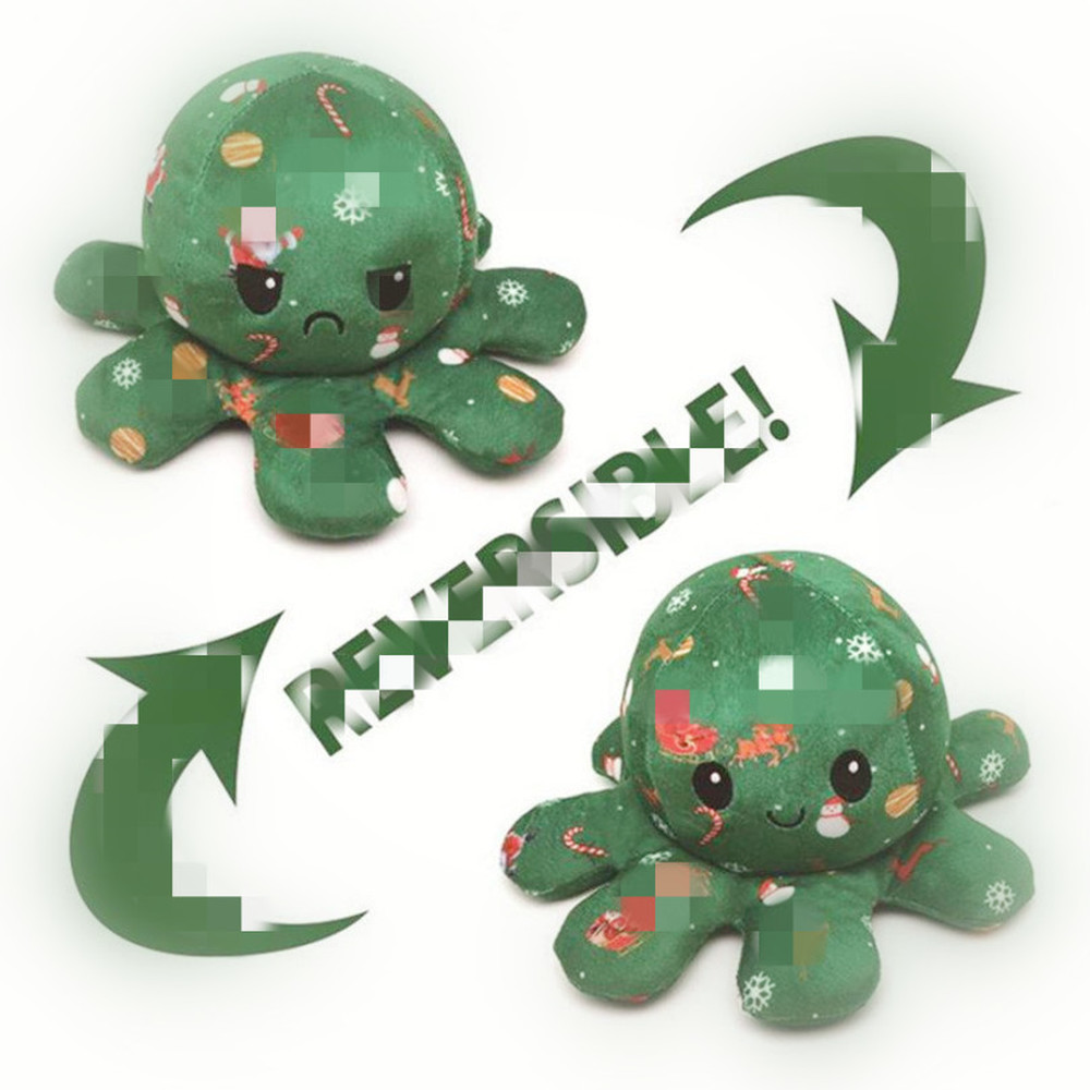 Christmas Design Reversible Flip Octopus Stuffed Dolls Soft Double-sided Expression Plush Toy Baby Kids Gift Doll New Year Gifts T011
Christmas Design Reversible Flip Octopus Stuffed Dolls Soft Double-sided Expression Plush Toy Baby Kids Gift Doll New Year Gifts T011