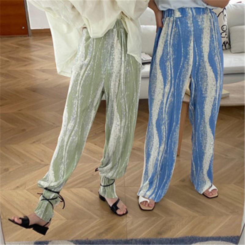 Women's Jeans Arrivals Summer Chic Fashion Stripped Candy Colors Casual Painted Pleated Adjustable Slim Comfort Shaping Wide Leg Pants, Blue
Women's Jeans Arrivals Summer Chic Fashion Stripped Candy Colors Casual Painted Pleated Adjustable Slim Comfort Shaping Wide Leg Pants, Blue