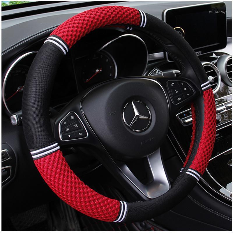 Steering Wheel Covers 38CM Car Cover Anti Slip Leather Cars Wheels Breathable Hand Stitching Steering-Wheel Car-stying
Steering Wheel Covers 38CM Car Cover Anti Slip Leather Cars Wheels Breathable Hand Stitching Steering-Wheel Car-stying