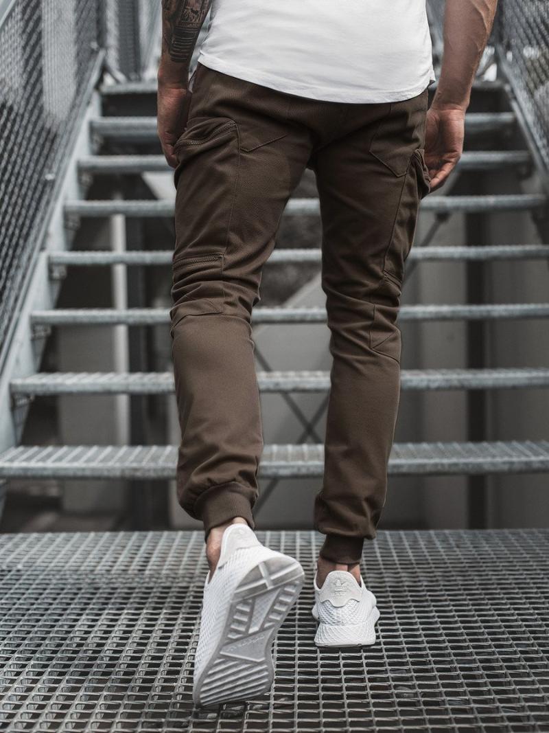 Men Pants Fashion Jogger Fitness Bodybuilding Gyms For Runners Clothing Autumn Sweatpants Size 3XL Mid Men's