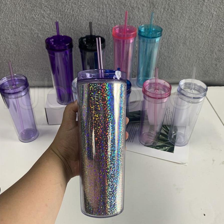 10 Colors 20oz bottles Acrylic Skinnny Tumbler with Lid Straw Double Walled AS Reusable Plastic Cups Clear Straight Travel Water Bottles
10 Colors 20oz bottles Acrylic Skinnny Tumbler with Lid Straw Double Walled AS Reusable Plastic Cups Clear Straight Travel Water Bottles
