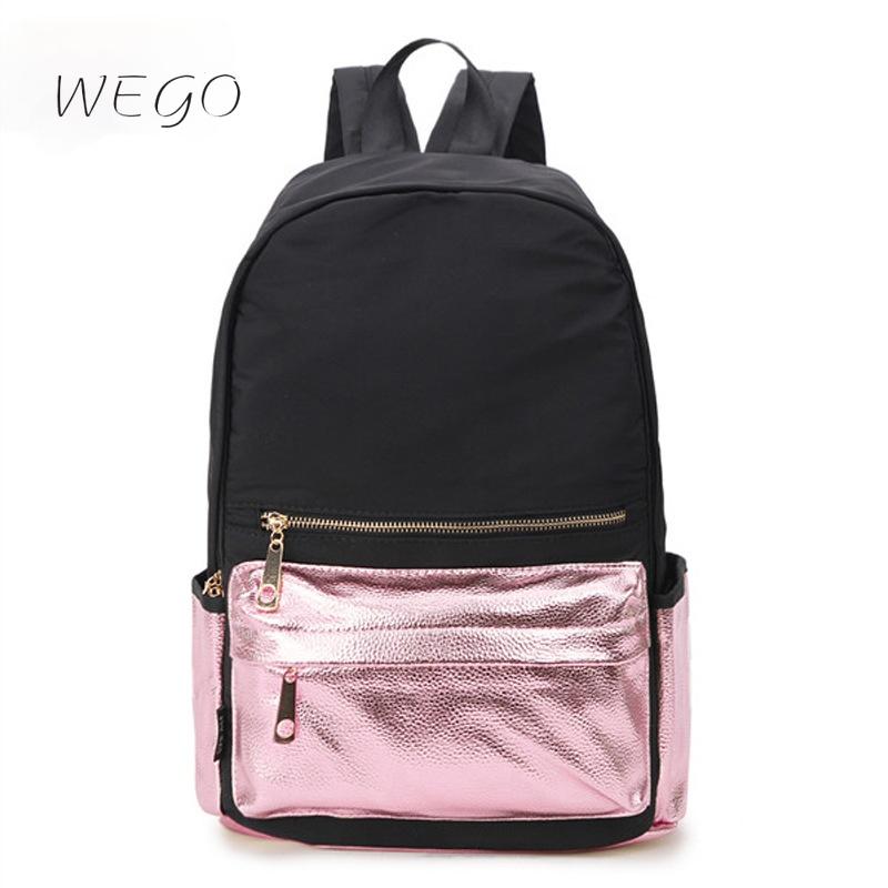 Women Nylon Backpack For Teenager Girls Bagpack Mochila Feminina Casual School Student Shoulder Polyester Waterproof Bag, Gold
Women Nylon Backpack For Teenager Girls Bagpack Mochila Feminina Casual School Student Shoulder Polyester Waterproof Bag, Gold