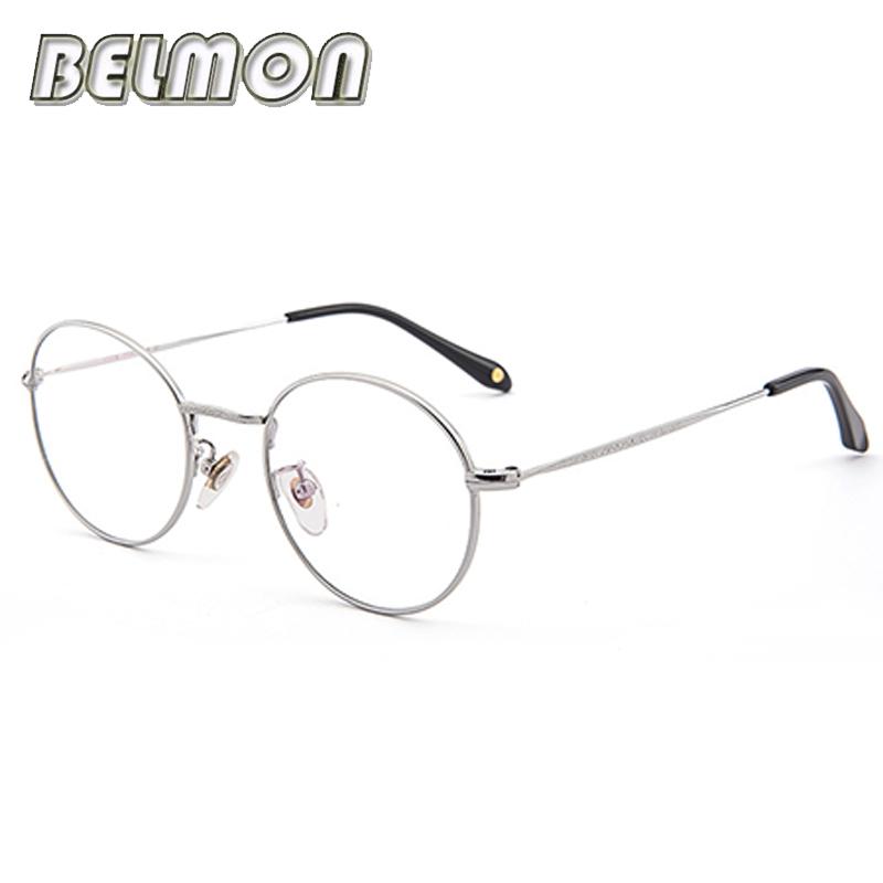 Fashion Sunglasses Frames Pure Titanium Spectacle Frame Women Vintage Round Eyeglasses Computer Optical Eye Glasses For Female Male Retro
Fashion Sunglasses Frames Pure Titanium Spectacle Frame Women Vintage Round Eyeglasses Computer Optical Eye Glasses For Female Male Retro