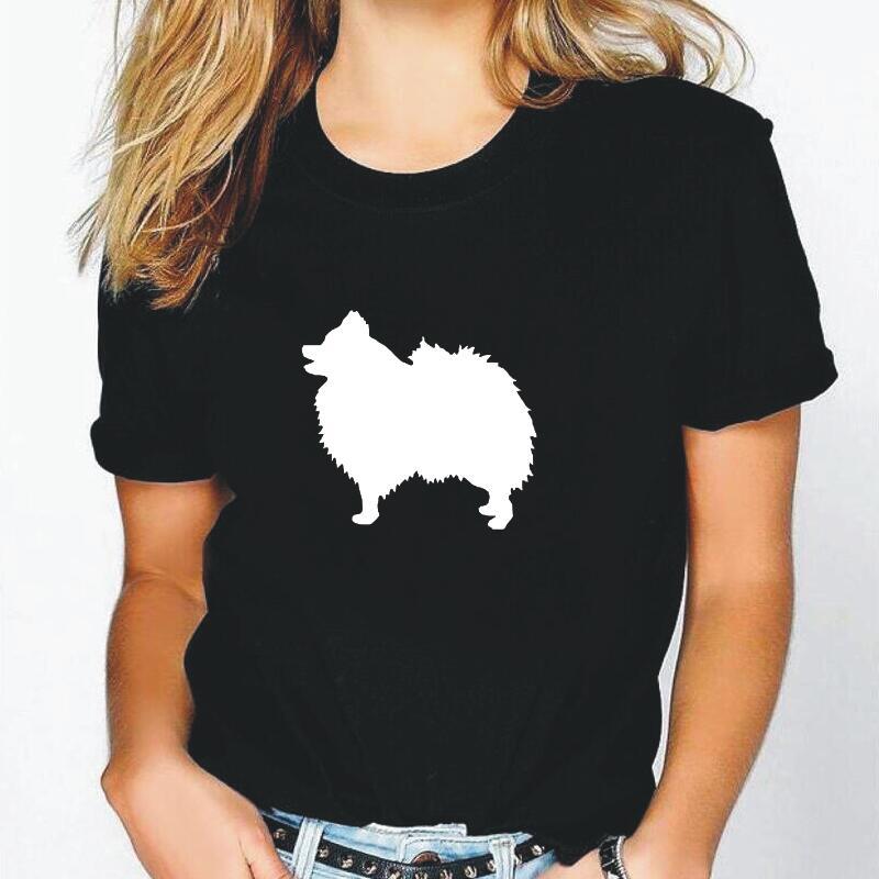 Women' T-Shirt Funny Tshirt Summer Animal Short Sleeve Harajuku Tee Shirt Femme Pomeranian Dog Printed T Women Tops Casual Camiseta Mujer, Black
Women' T-Shirt Funny Tshirt Summer Animal Short Sleeve Harajuku Tee Shirt Femme Pomeranian Dog Printed T Women Tops Casual Camiseta Mujer, Black