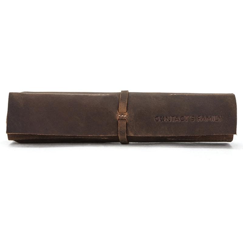 Pencil Bags Retro Case Handmade Genuine Leather Roll Up Pen Curtain Bag Pouch Wrap Dropship
Pencil Bags Retro Case Handmade Genuine Leather Roll Up Pen Curtain Bag Pouch Wrap Dropship