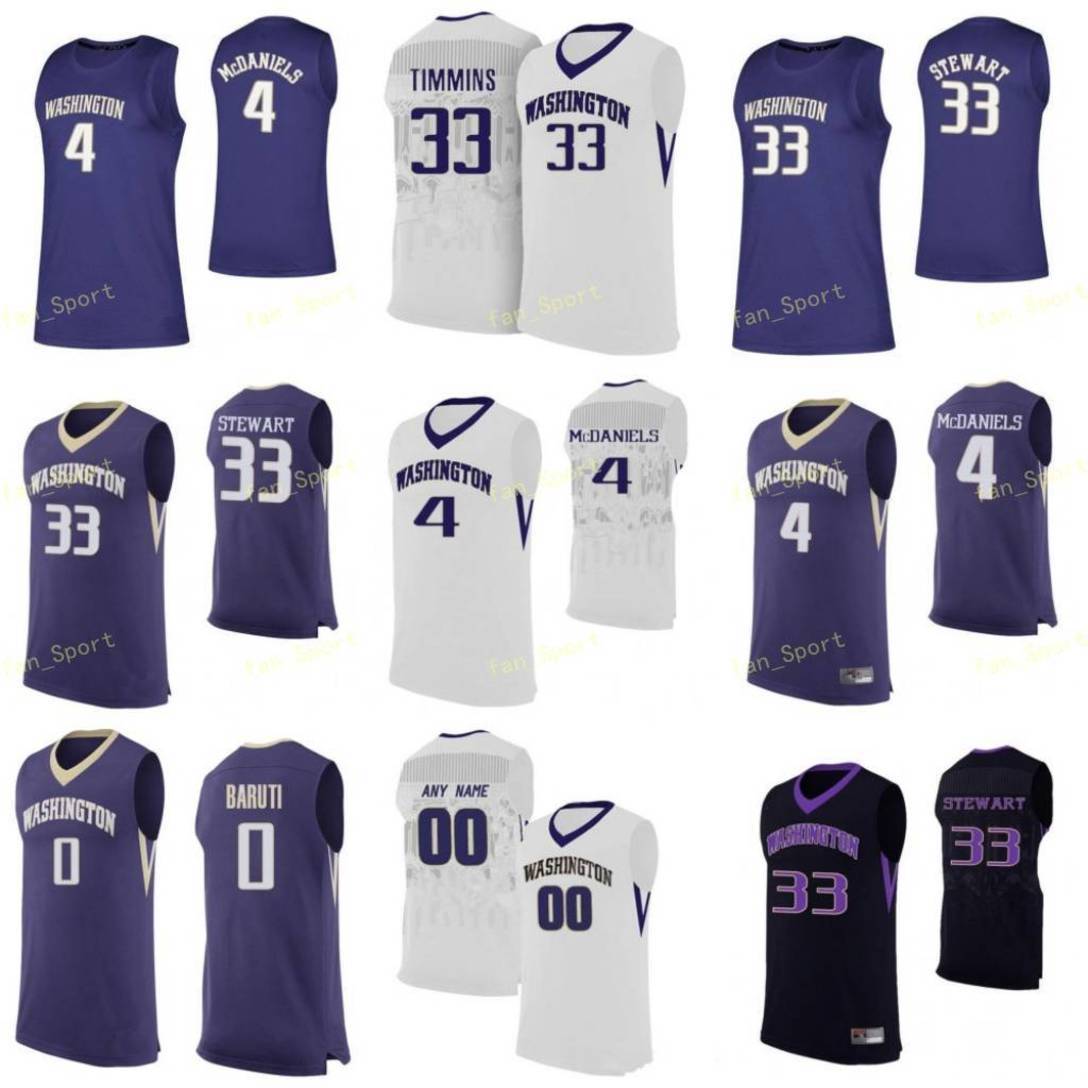 NCAA College Washington Huskies Basketball Jersey 34 Reagan Lundeen 35 J&#039;Raan Brooks 4 Jaden McDaniels Matisse Thybulle Custom Stitched от DHgate WW