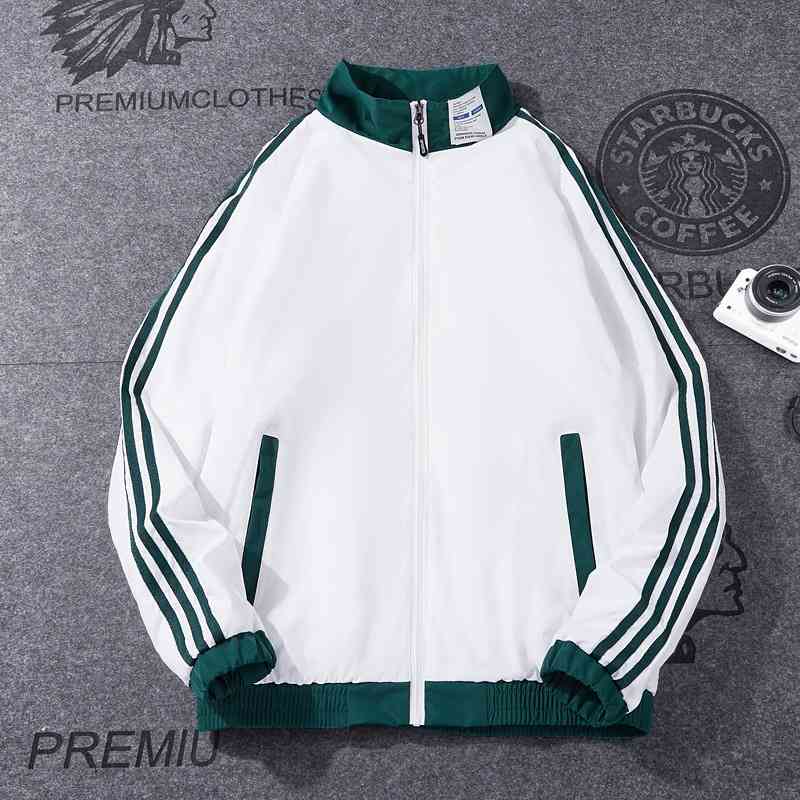 Men's coat 2021 spring and autumn new Korean fashion casual jacket men's baseball suit trendy clothes, White
Men's coat 2021 spring and autumn new Korean fashion casual jacket men's baseball suit trendy clothes, White
