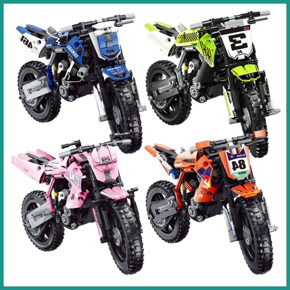 Assembled toys Senbao off-road stunt motorcycle compatible with Lego building block assembly hand made model toy gift
Assembled toys Senbao off-road stunt motorcycle compatible with Lego building block assembly hand made model toy gift
