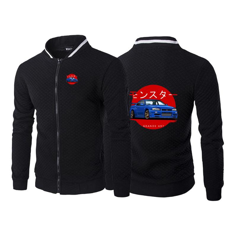 Men's Hoodies & Sweatshirts 2021 Monster Skyline R34 GTR Vintage Logo Brand Mens Jackets Hoodless Stand-up Collar Hoody Cardigan Zipper Coat, Black
Men's Hoodies & Sweatshirts 2021 Monster Skyline R34 GTR Vintage Logo Brand Mens Jackets Hoodless Stand-up Collar Hoody Cardigan Zipper Coat, Black