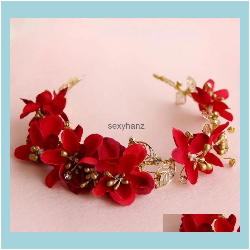 Korean Bridal Jewelry Hairbands Bands Red Flower Heads Flowers Wedding Hair Aessories Drop Delivery 2021 Kuapb
Korean Bridal Jewelry Hairbands Bands Red Flower Heads Flowers Wedding Hair Aessories Drop Delivery 2021 Kuapb