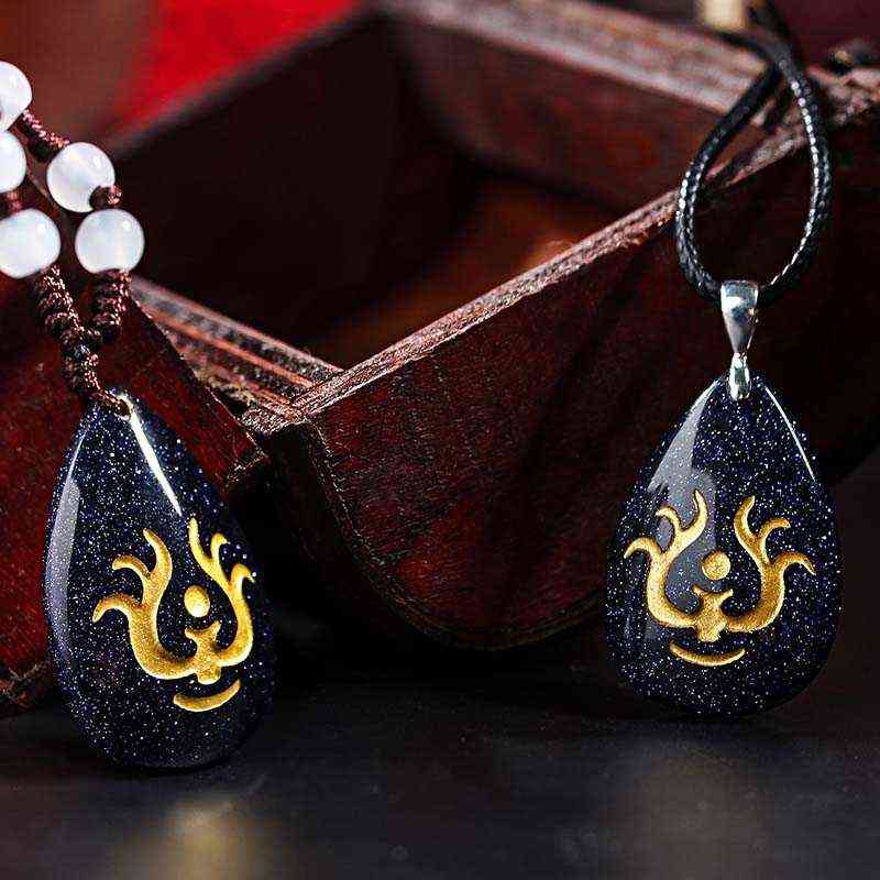 Hayao Miyazaki Series Laputa Flying Stone Castle In The Sky Pendant Necklace for Girl Gift Japanese Anime Costume Jewelry 220121