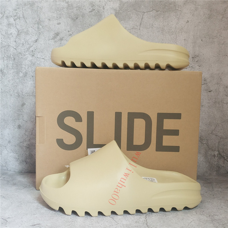 Eur 47 In Stock With Box Kanye Slides Triple Black White Resin Earth Brown Womens Sandal Foam Runner Slippers Mens Loafers, Hot-1
Eur 47 In Stock With Box Kanye Slides Triple Black White Resin Earth Brown Womens Sandal Foam Runner Slippers Mens Loafers, Hot-1