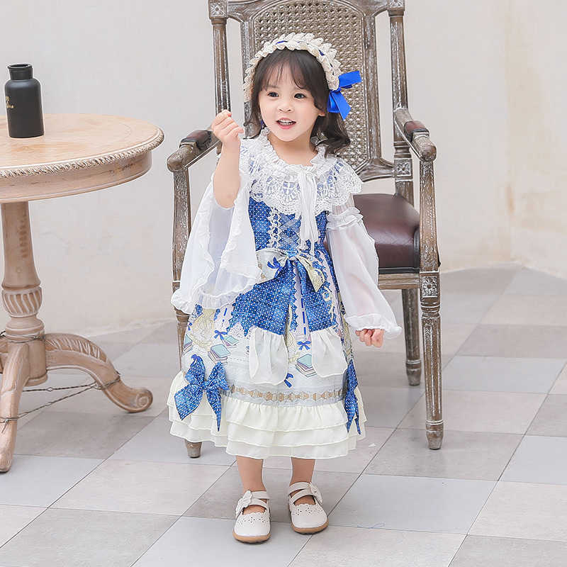 Kids Spanish Dresses for Baby Girl Boutique Clothes Autumn Children Lolita Princess Dress Teenagers Birthday Baptism Ball Gown 210615, Red dress headband
Kids Spanish Dresses for Baby Girl Boutique Clothes Autumn Children Lolita Princess Dress Teenagers Birthday Baptism Ball Gown 210615, Red dress headband