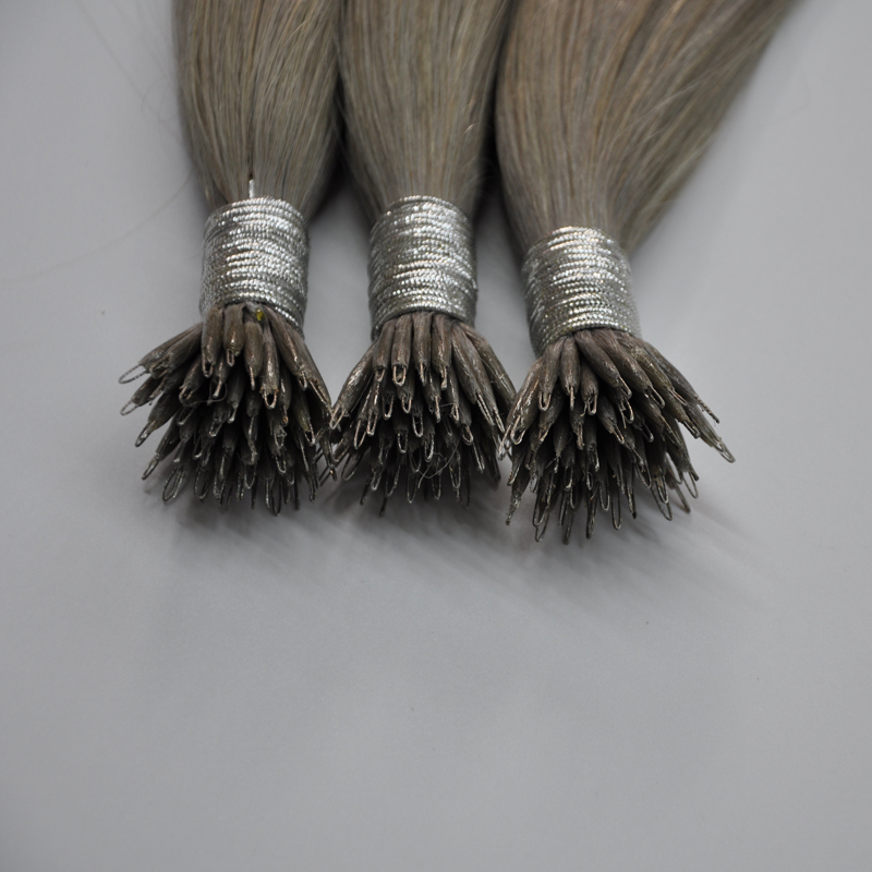 200g 200s 1g/strand top quality Brazilian Human Nano Ring Hair Extensions tangle free shedding no