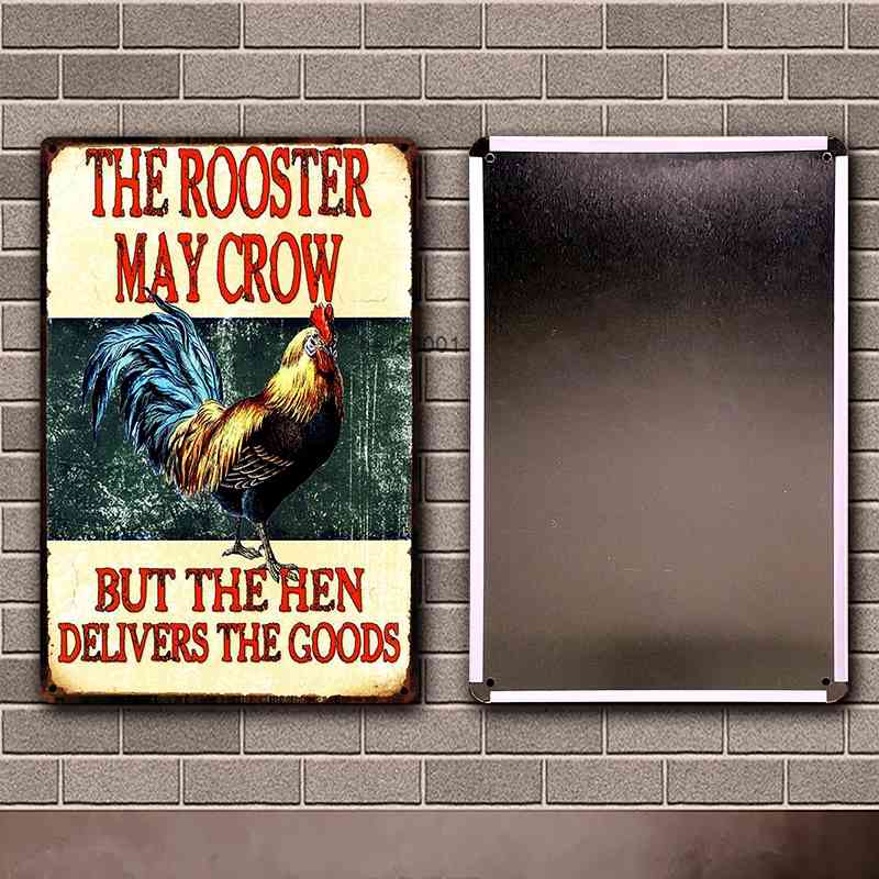 Kelly66 Farm Sweet Fresh Eggs Crazy Chicken Lady Tin Sign Poster Home Decor Bar Wall Art Retro Painting 20*30 CM Size Dy2
Kelly66 Farm Sweet Fresh Eggs Crazy Chicken Lady Tin Sign Poster Home Decor Bar Wall Art Retro Painting 20*30 CM Size Dy2