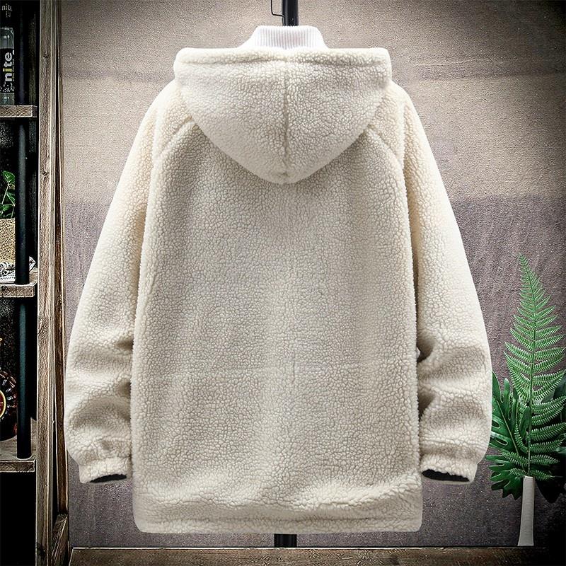 Men's Trench Coats Mens Winter Reversible Fleece Lining Hoodie Windbreaker Coat Man Thick Warm Overcoat Plus Size L-9XL Loose Fit Jaqueta, Tan;black
Men's Trench Coats Mens Winter Reversible Fleece Lining Hoodie Windbreaker Coat Man Thick Warm Overcoat Plus Size L-9XL Loose Fit Jaqueta, Tan;black