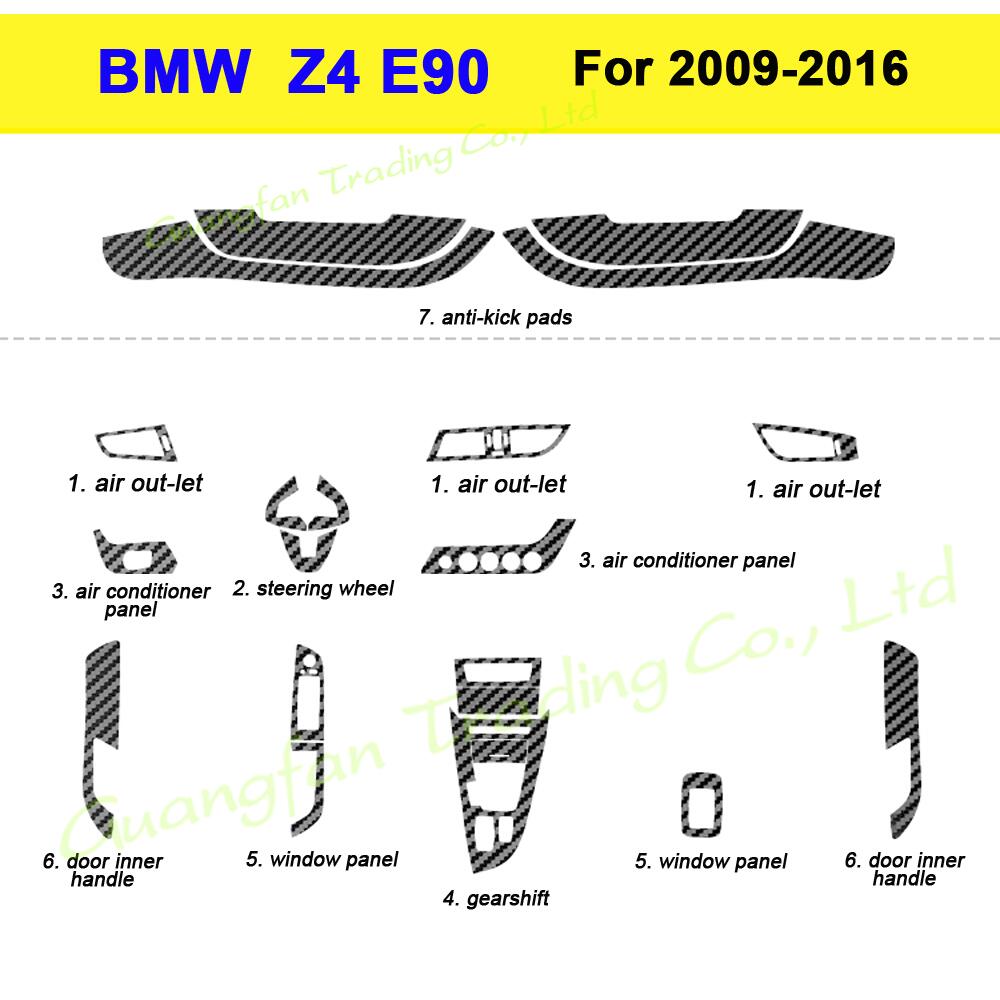 For BMW Z4 E89 Year 2009-2016 Car-Styling 3D/5D Carbon Fiber Car Interior Center Console Color Molding Sticker Decals Accessories, Left hand drive
For BMW Z4 E89 Year 2009-2016 Car-Styling 3D/5D Carbon Fiber Car Interior Center Console Color Molding Sticker Decals Accessories, Left hand drive