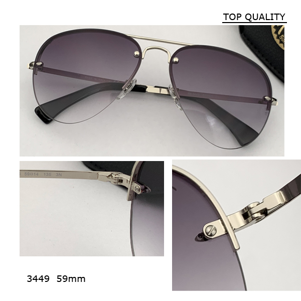 2021 Newest Fashion rimless Aviation Style Gradient Sunglasses 3449 Cool Men Vintage Brand Design Sun Glasses Oculos De Sol gafas Uv400, White;black
2021 Newest Fashion rimless Aviation Style Gradient Sunglasses 3449 Cool Men Vintage Brand Design Sun Glasses Oculos De Sol gafas Uv400, White;black