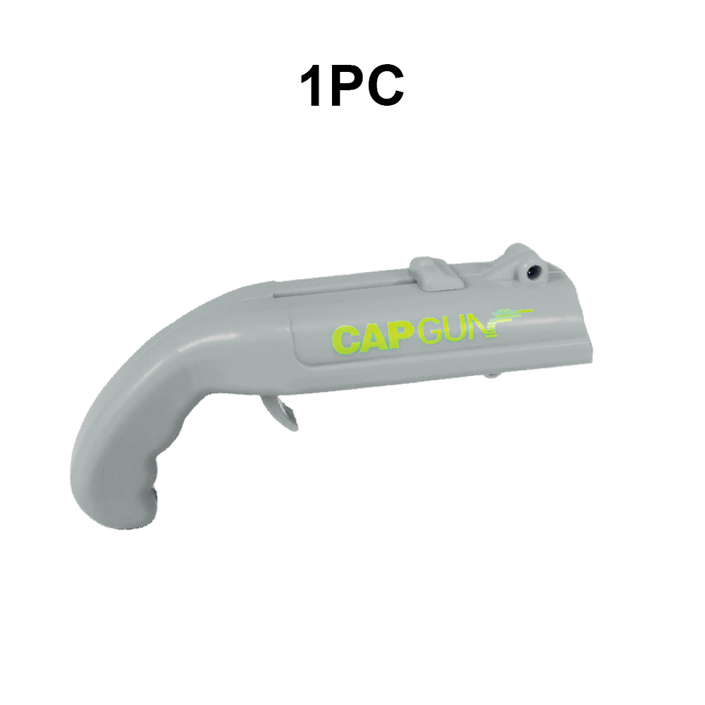 Portable Cap Gun Bottle Opener Beverage Beer Bottle Opener Launcher Bar Tool Drink Opening Shooter Wine Accessories1673928