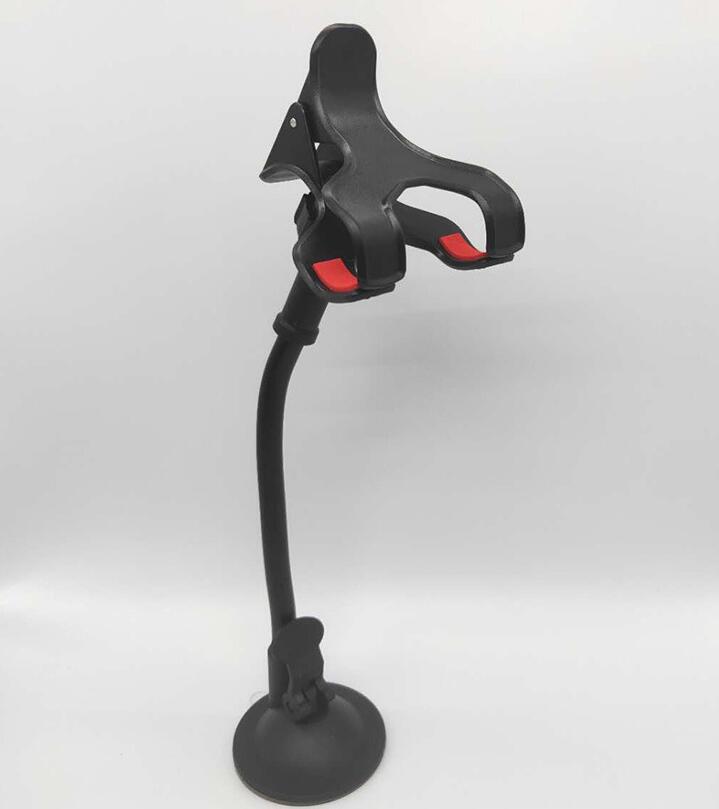 Universal Long Arm Car Holder Mount with Clip Suction Cup 360 Degree Rotated Windshield Phone Holder For 4.7 inch 6.8inch Cellphone with Box